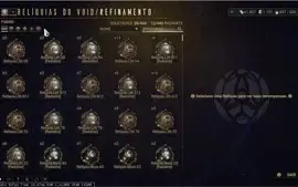 Conta Warframe com +1100 platinas, mr10 e armas builds