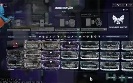 Conta Warframe com +1100 platinas, mr10 e armas builds