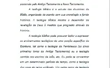 Teologia Biblica do Antigo e Novo Testamento - Curso E-Book
