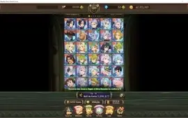 Conta 7DS Grand Cross com Personagens de collab