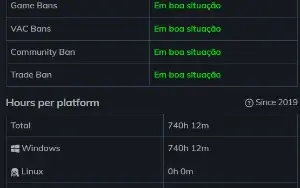 Conta steam (Leia a descrição)