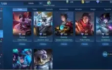 Vendo Conta Mobile Legends Épico 3