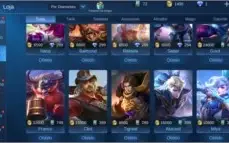 Vendo Conta Mobile Legends Épico 3