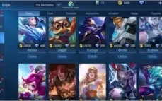 Vendo Conta Mobile Legends Épico 3