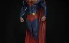 Superman 2024 Stl 3D Black