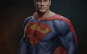 Superman 2024 Stl 3D Black
