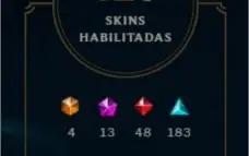 Conta Platina :425 skins (13 miticas) + TODOS OS ETERNOS RP