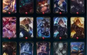Conta Platina :425 skins (13 miticas) + TODOS OS ETERNOS RP