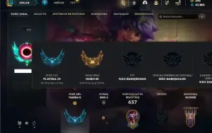 Conta ouro 3 com TODOS os champs e 247 Skins ( MAIN ADC )