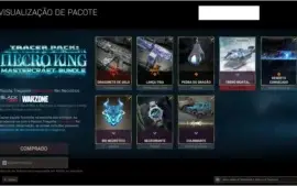 CONTA WARZONE - 3 ULTRA + RAMBO E JOHN MCCLANE