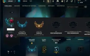Platina 3 com 45 Champs e 5 Skins ( SEM EMAIL CONFIRMADO )