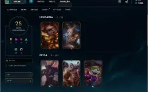 League of Legends SEM ELO LVL 33