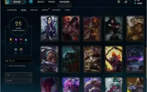 League of Legends SEM ELO LVL 33