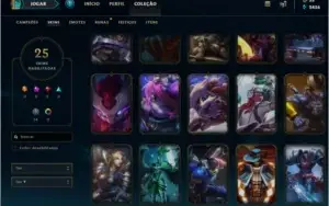 League of Legends SEM ELO LVL 33