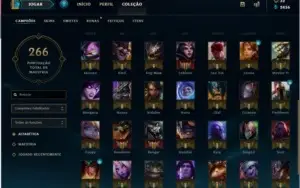 League of Legends SEM ELO LVL 33