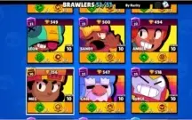 Conta Brawl stars COMPLETA, todos brawlers com todos poderes