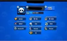 Conta Brawl stars COMPLETA, todos brawlers com todos poderes