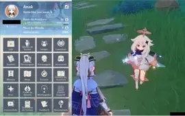 Genshin Impact AR 51 - Itto + Chifres + Ayaka + Atlas
