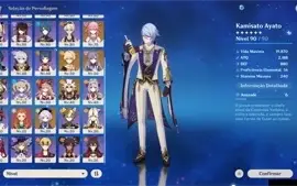 [AR 56] Kazuha, Raiden, Eula, Ayato e mais!