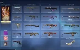 CONTA VALORANT COM LEQUE, KARAMBIT, ANCIFOGO E RUINA!