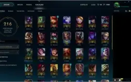 CONTA LV30 | 58 CHAMPS | 9 SKINS | 2 PÁG DE RUNA