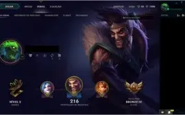 CONTA LV30 | 58 CHAMPS | 9 SKINS | 2 PÁG DE RUNA