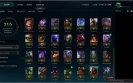 CONTA LV30 | 58 CHAMPS | 9 SKINS | 2 PÁG DE RUNA
