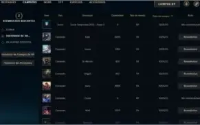 Ouro IV MMR ALTO ganhando 26 perdendo 6 + 1380 rp's