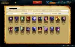 Conta GOLD V League of Legends