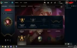 SMURF LVL 34 GOLD 2, 12 FRAG SKINS, 24 CHAMPS, FULL DADOS