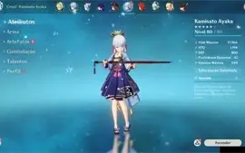 Conta com Ayaka, Ayato, Raiden, Yae, Kazuha... +Varios