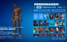 Travis Scott & Midas + Som + 225 Skins, 300 Gestos, 175 Pica