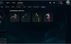 Conta Lol: 116 Skins; 138 Champs; Season 1; 7k Ip;