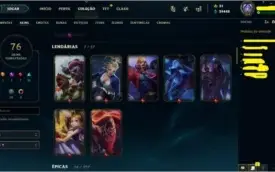 Conta Diamond 4 Season 9/ Atualmente platina Level 300+