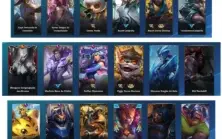 | Conta Wild Rift 285 Skins |