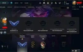 Smurf League of Legends Diamante 4