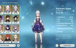 AR - 58 NA - Ayaka, Ganyu, Raiden, Yoimiya, Yae Miko e mais