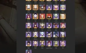 CONTA GENSHIN AR57 / 9x5★ / Ayaka + Bis / Shenhe, Kazuha+