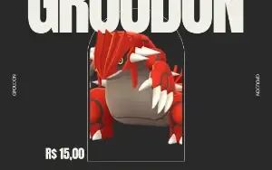 GROUDON - Pokemon Lendário