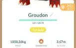 GROUDON - Pokemon Lendário