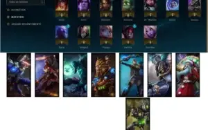 Conta de LOL 40 campeões / 8 skins / Bronze com Ryze Zumbi