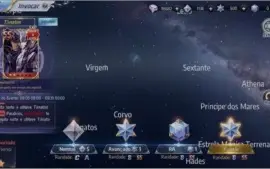 SAINT SEIYA A11 LV.60 - 830 GEMAS INVOCAÇÃO