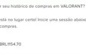 Conta Valorant + LOL ( 2.000 reais gastos no total)