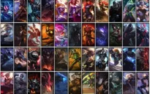 Conta prata 4 com TODOS os champs e 195 Skins + 1 Prestigio