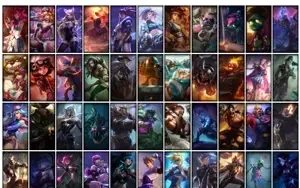 Conta prata 4 com TODOS os champs e 195 Skins + 1 Prestigio