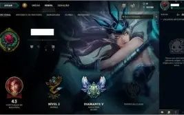 Conta LoL Diamante V Smurf