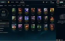 Conta LoL Diamante V Smurf