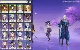 AR43 – Itto com BIS+Chiori+Xiao com BIS+Neuvillette+Jean