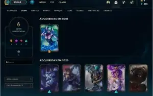 Conta lol ouro 4