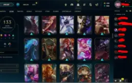 conta com 130 skins